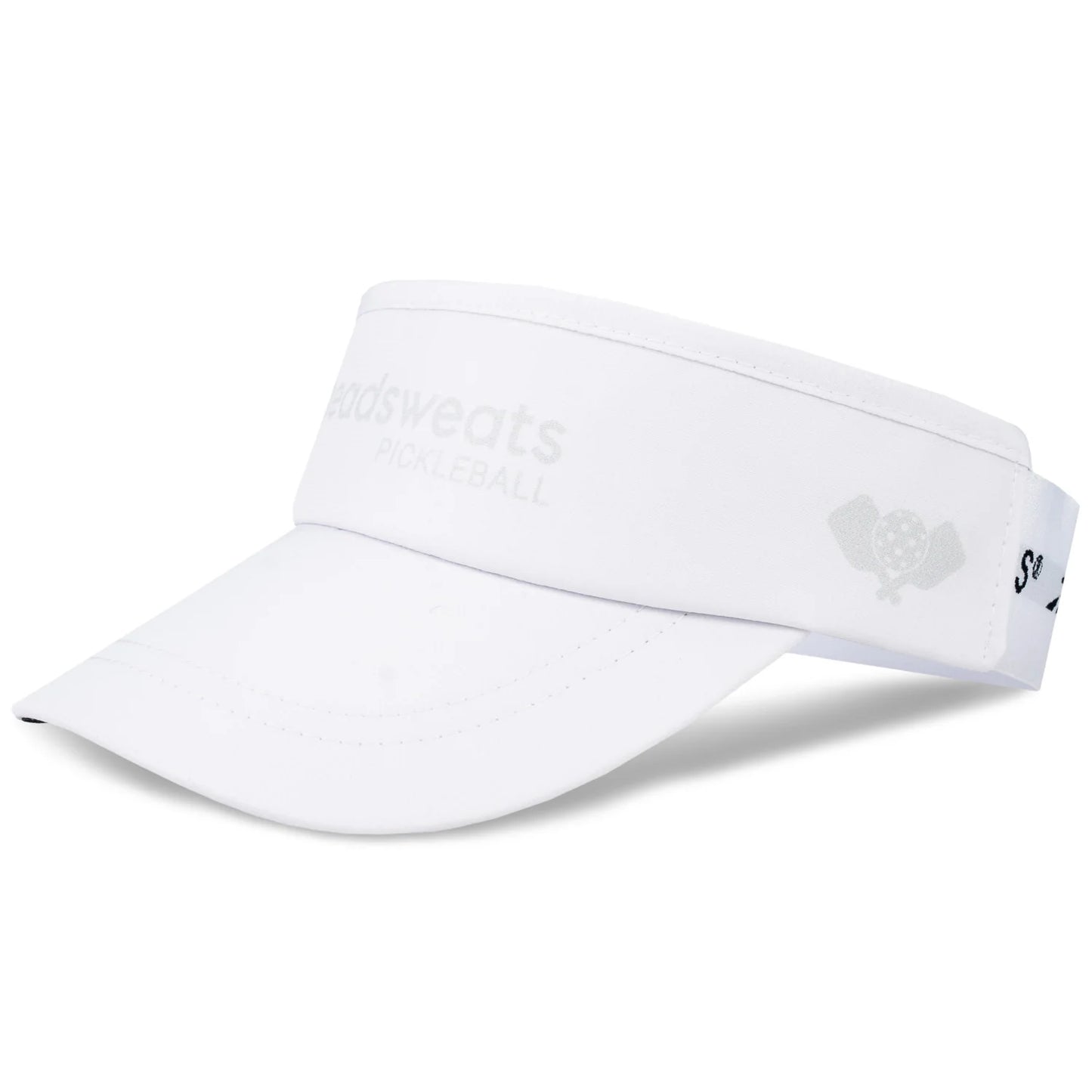 White Pickleball Visor
