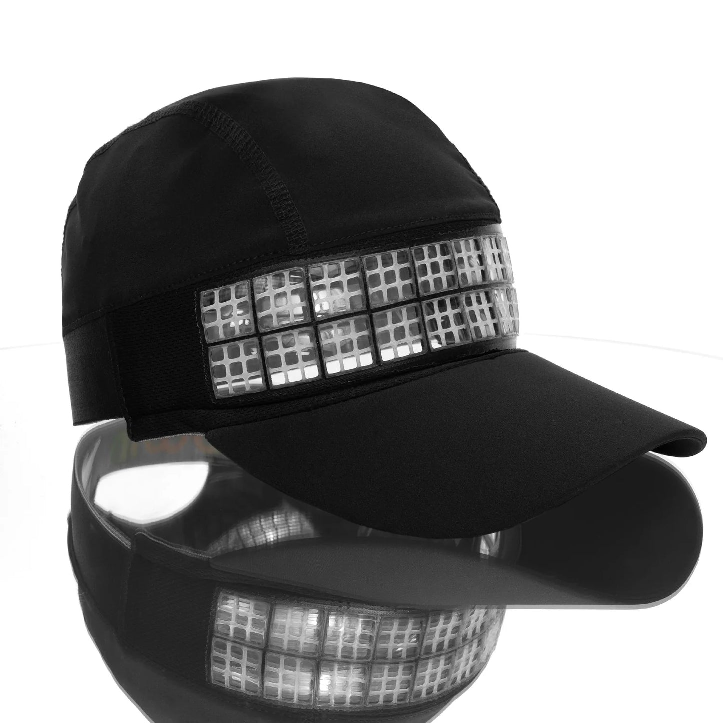 Omius by Headsweats Black Running Hat + Cubes Bundle