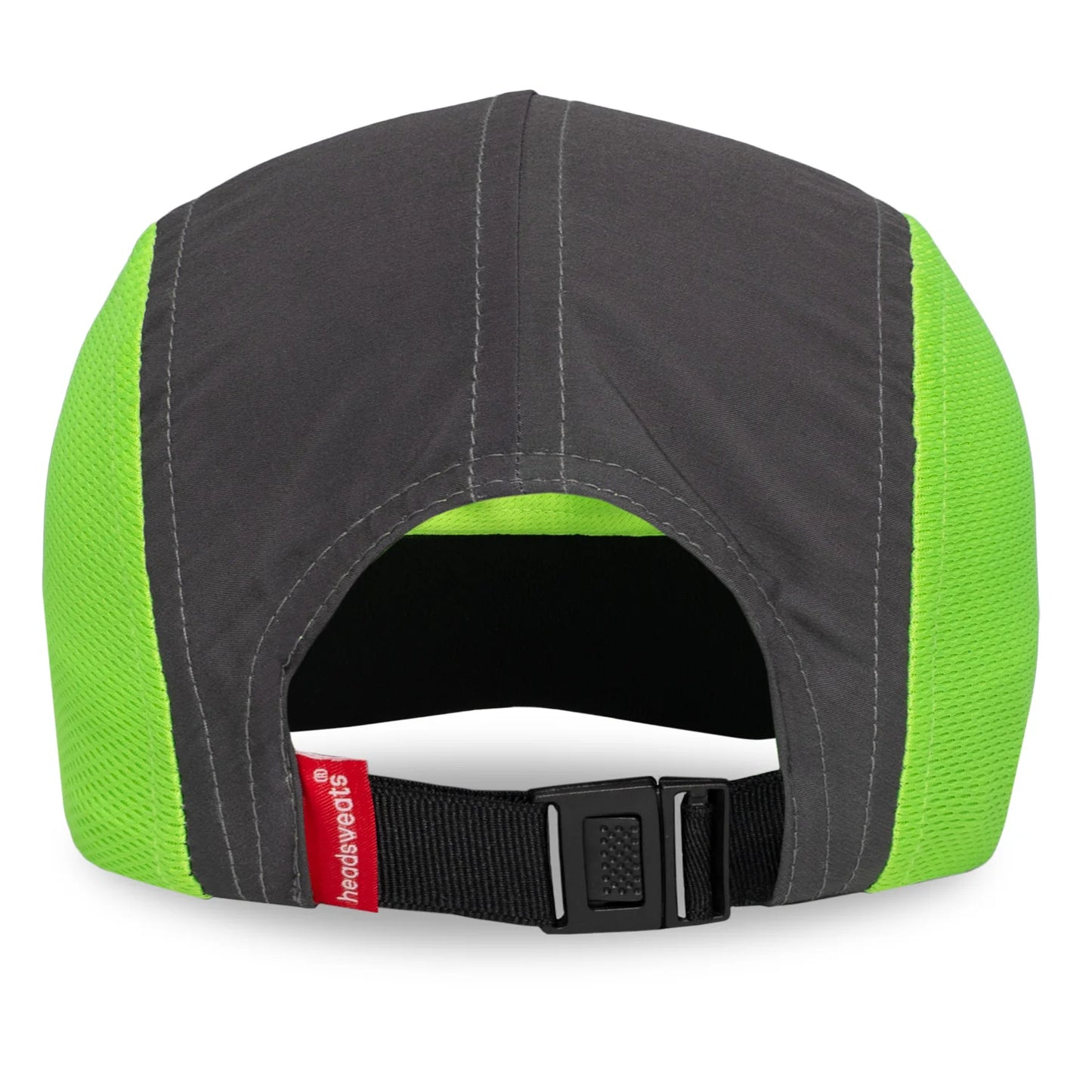 Neon Green and Grey SBR Running Hat