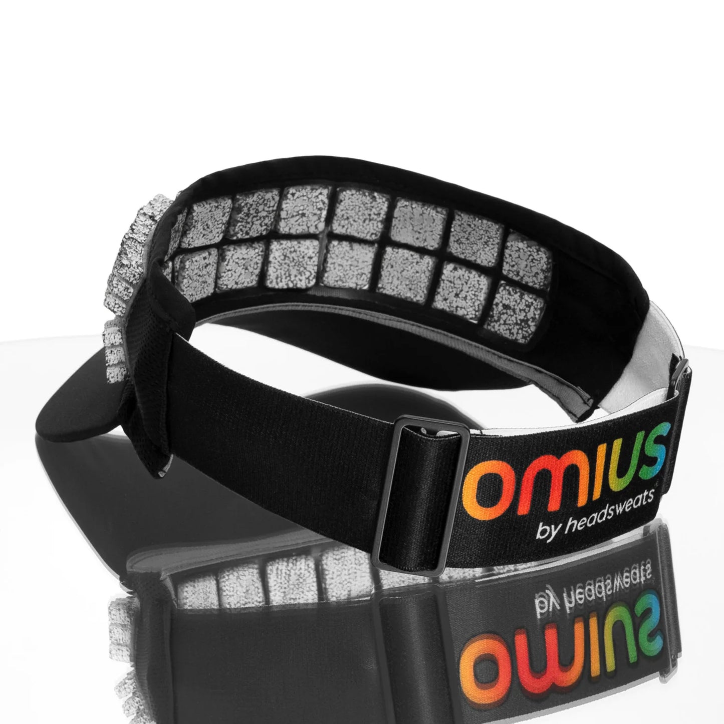 OMIUS by Headsweats Black Visor + Cubes Bundle