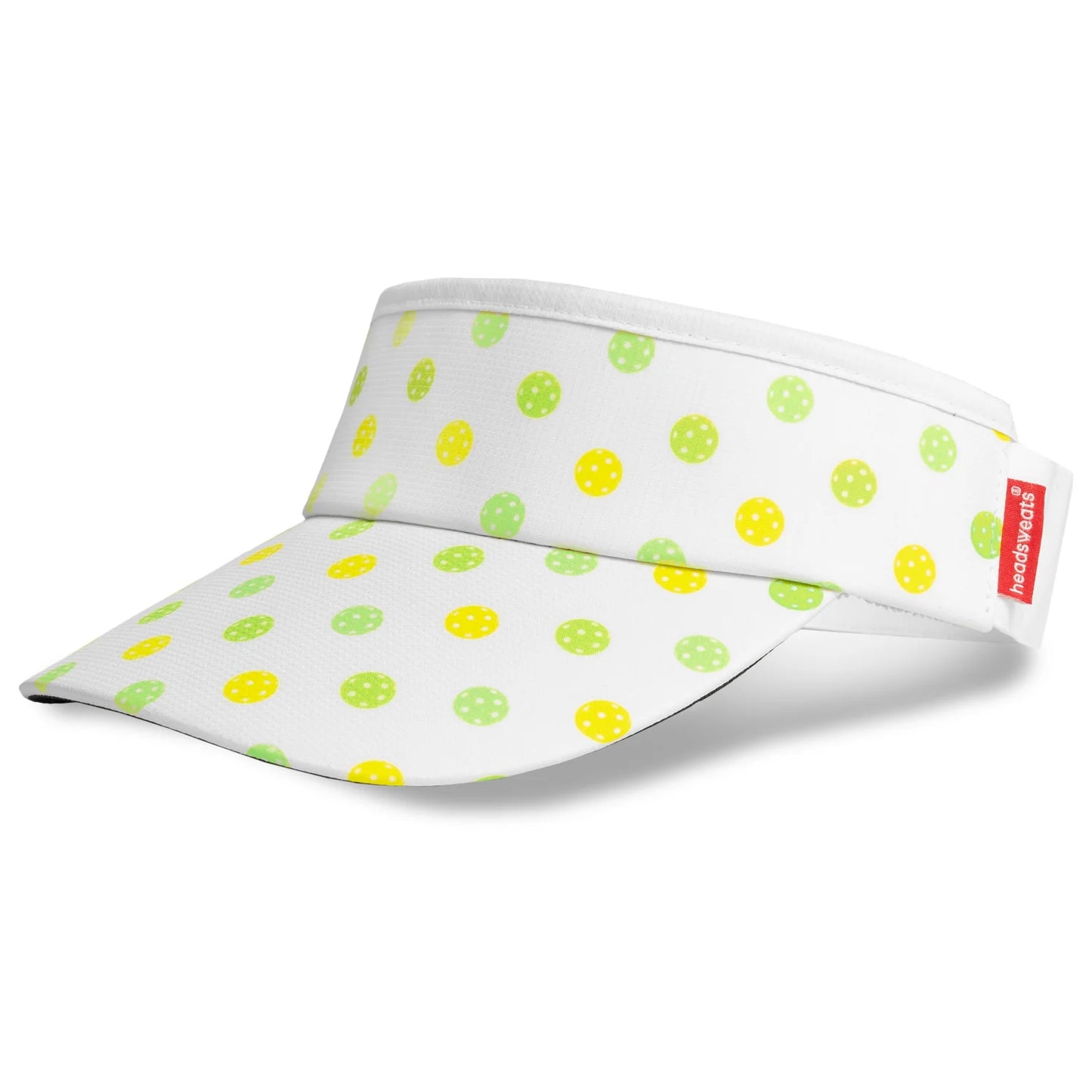 White Neon Performance Pickleball Visor