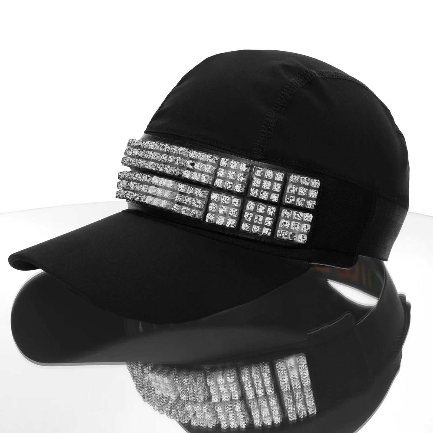 Omius by Headsweats Black Running Hat + Cubes Bundle