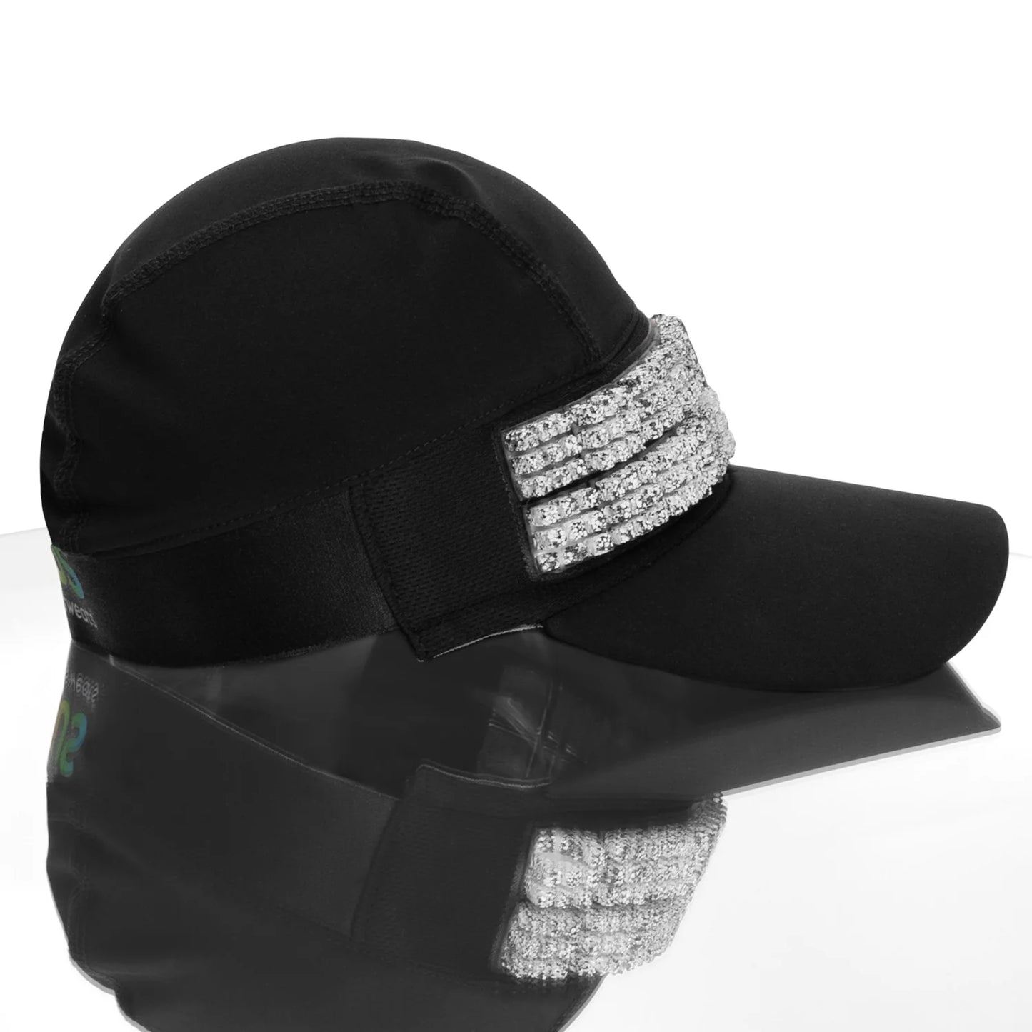 Omius by Headsweats Black Running Hat + Cubes Bundle