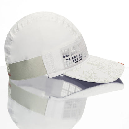 OMIUS by Headsweats White/Red KONA Running Hat