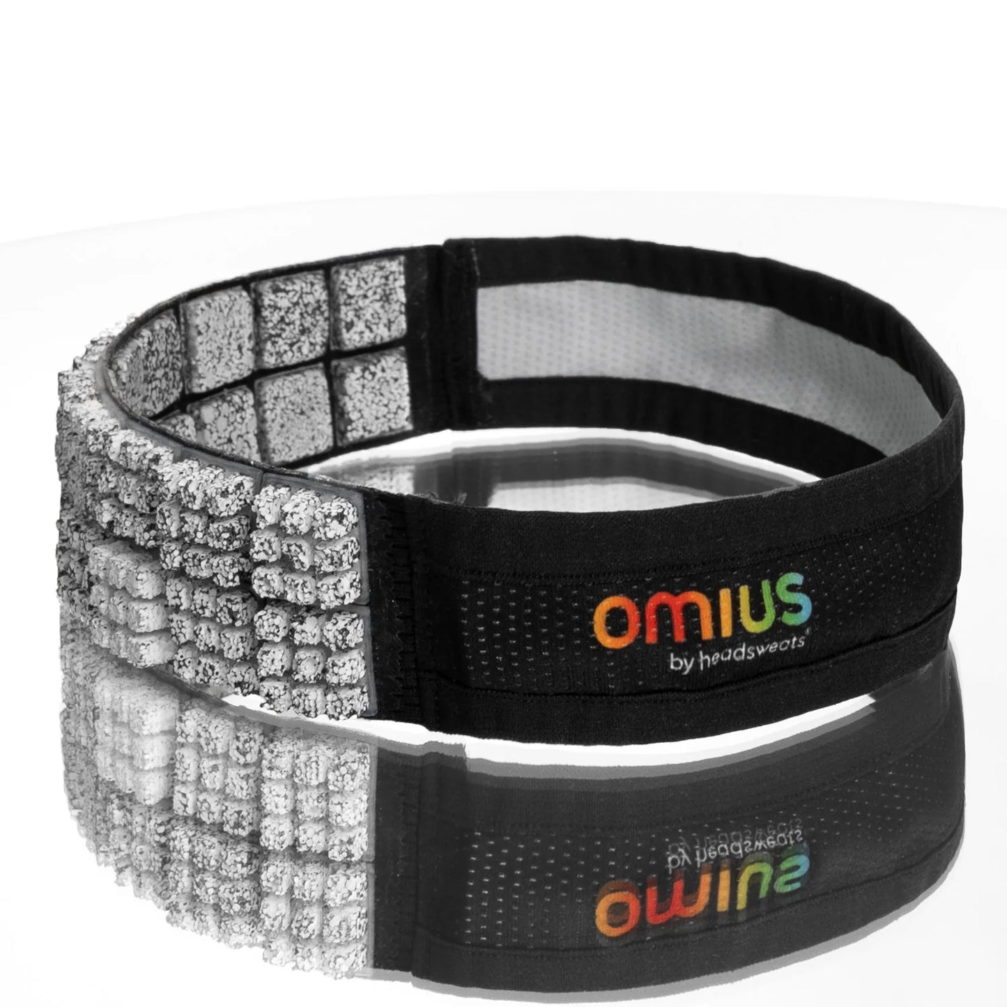 OMIUS by Headsweats Black Headband + Cubes Bundle