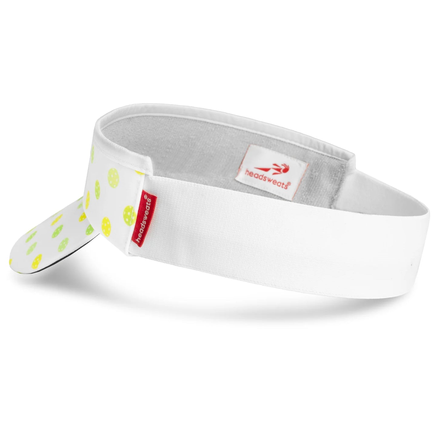 White Neon Performance Pickleball Visor