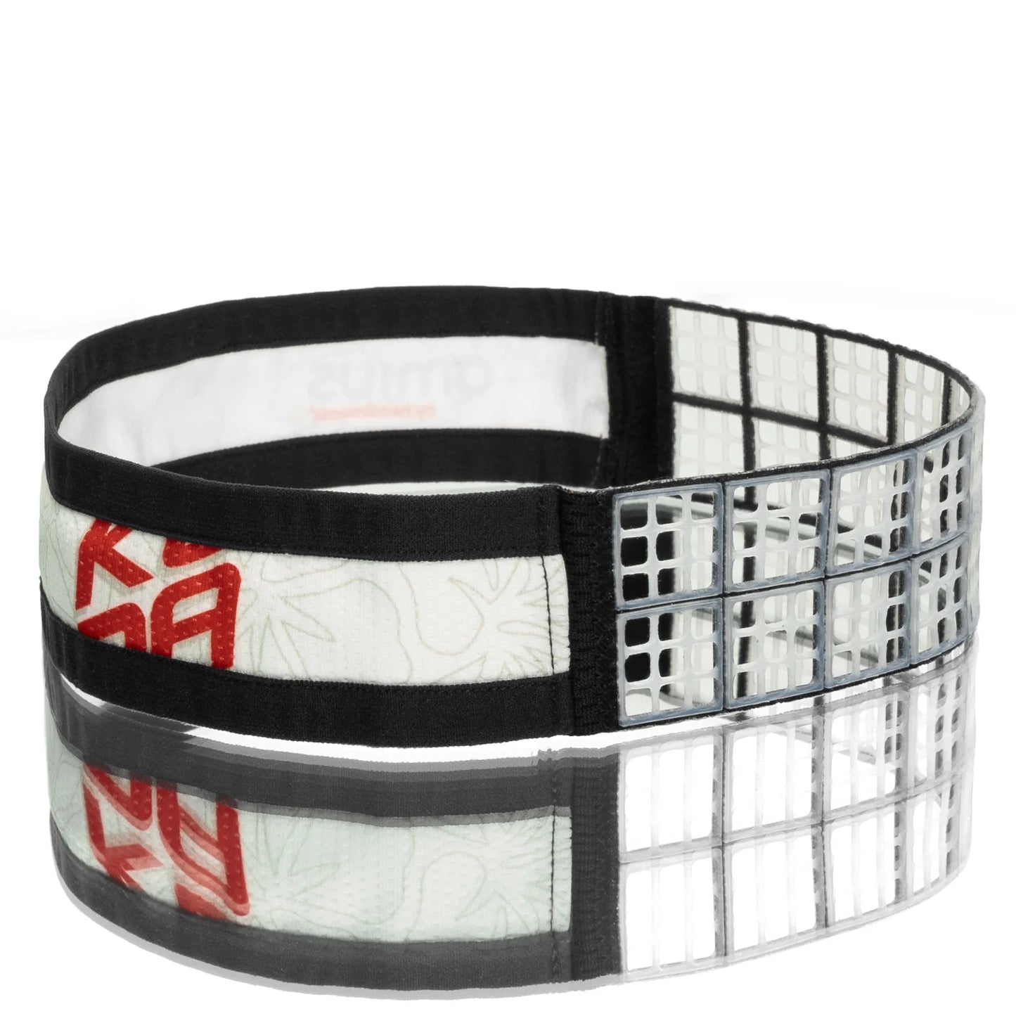 OMIUS White/Red Headband