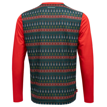 Ugly Sweater Christmas Men Long Sleeve Tee