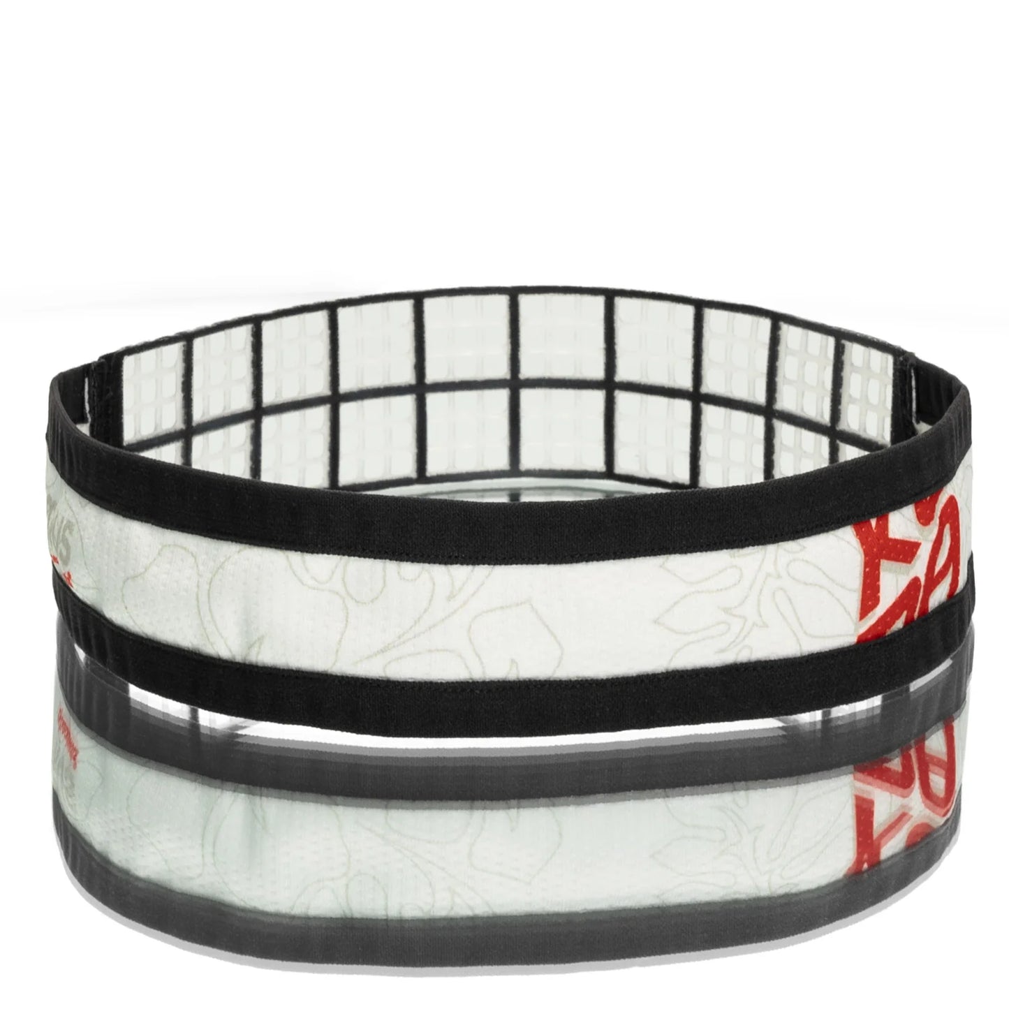 OMIUS White/Red Headband