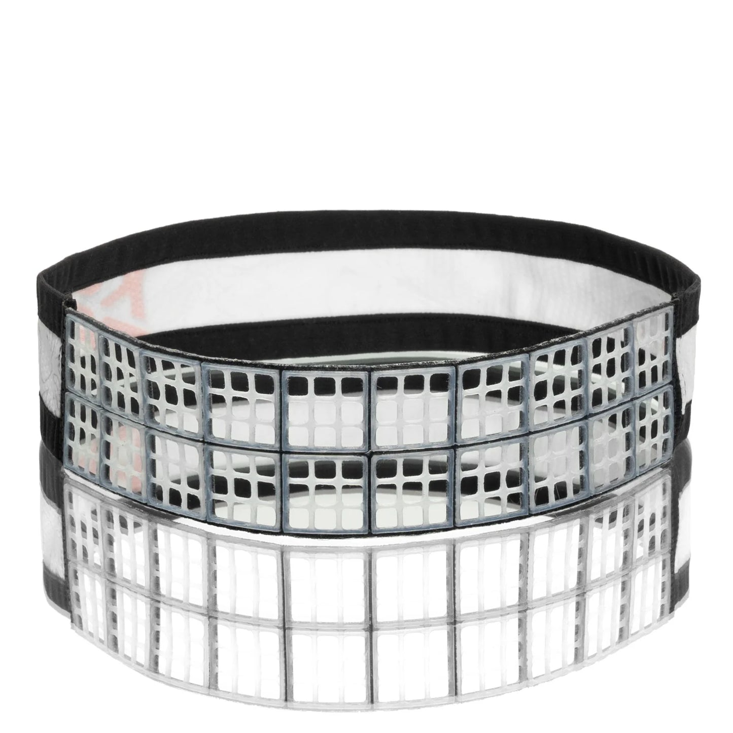 OMIUS White/Red Headband
