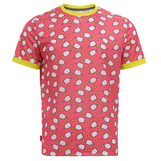 Pink Paddles Performance Pickleball T-Shirt