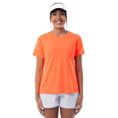 Women's Orange Training T-Shirt