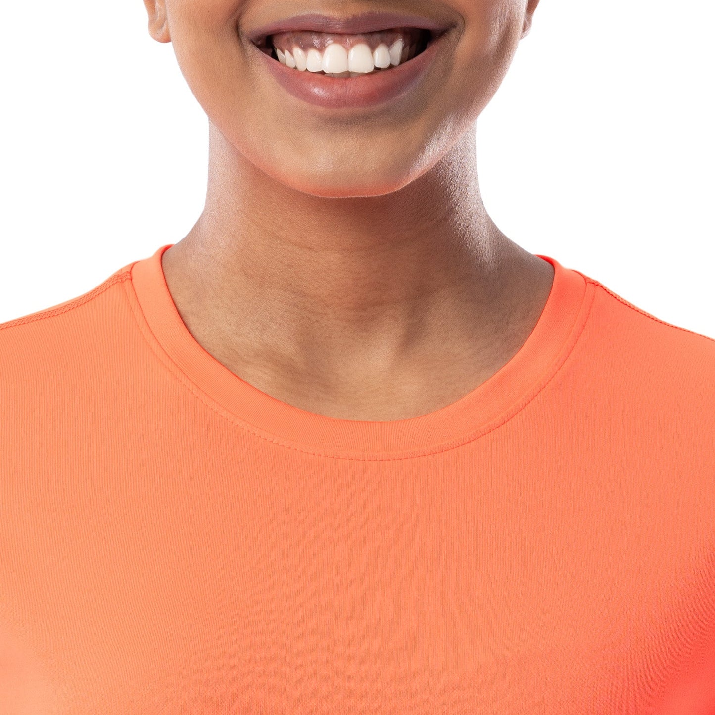 Women's Orange Training T-Shirt
