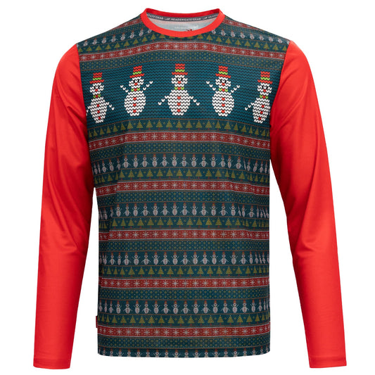 Ugly Sweater Christmas Men Long Sleeve Tee