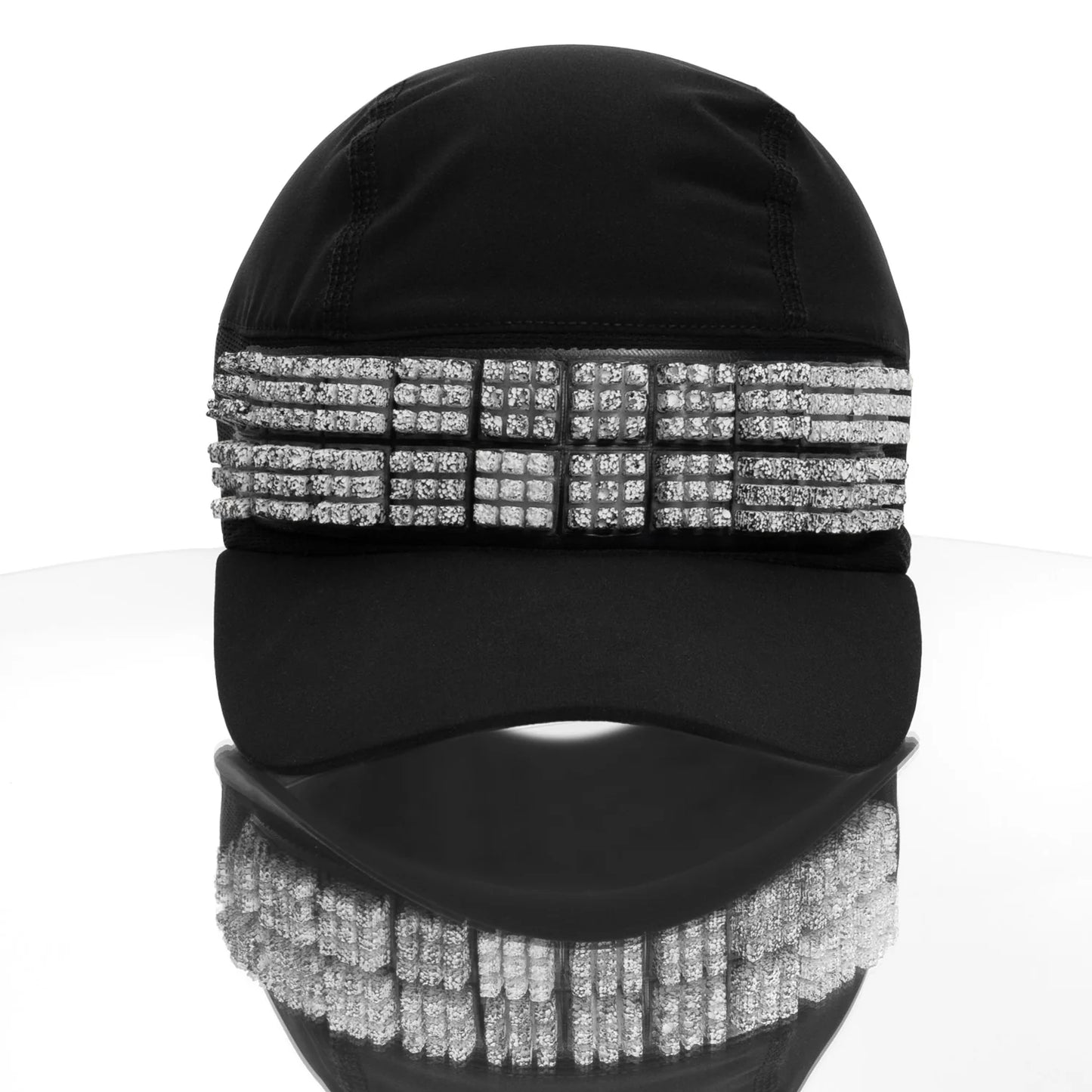 Omius by Headsweats Black Running Hat + Cubes Bundle